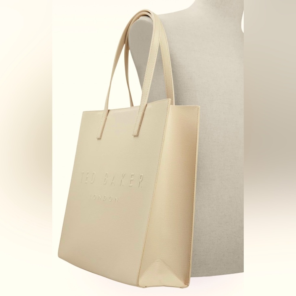 Ted Baker London Large Ivory The Icon Tote Bag New